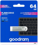 USB m&auml;lupulk Goodram Uno3, h&otilde;be v., 64 GB