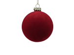 J&otilde;ulupuu ehe Christmas Touch EBB440149, punane v., 8 cm, klaas