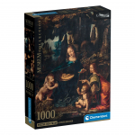 Pusle Clementoni Museum Leonardo: The Virgin Of The Rock 39976, 70 cm x 50 cm, 1000 tk, mitmev&auml;rviline