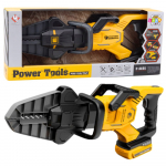 M&auml;nguasi meistri t&ouml;&ouml;riist, pneumaatilised elektrilised k&auml;&auml;rid Lean Toys Power Tools, must/kollane