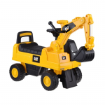 S&otilde;iduekskavaator CAT, kollane v.