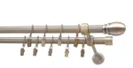 Kardinapuu komplekt Karpol Olimp Oval, 400 cm, &Oslash; 19 mm, antiikne kuld v.