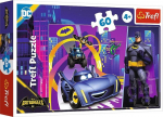 Pusle Trefl Batman And His vehicles Warner Batwheels 17400, 22 cm x 33 cm, 60 tk, mitmev&auml;rviline