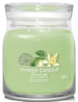 K&uuml;&uuml;nal, l&otilde;hna Yankee Candle Signature Vanilla Lime, 35 - 50 h, 368 g, Roheline v.