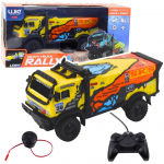 Rc veok Lean Toys Rally, kollane v./mitmev&auml;rviline