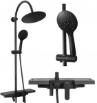 Du&scaron;ikomplekt koos segistiga Rea Vigo REA-P7001, must (kahjustatud pakend)