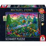 Pusle Schmidt Michael Fishel Fantastic Fairy Tale World 58612, 49.3 cm x 69.3 cm, 1000 tk, mitmev&auml;rviline