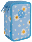 Pinal, koos tarvikutega CoolPack Jumper 3 Daisy Sun, 12.5 cm x 6.5 cm, valge v./helesinine v.