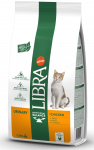 Kuiv kassitoit Libra Urinary, kanaliha, 1.5 kg