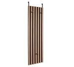 Uks M&M Grace, 30 cm x 3 cm, lamineeritud puitlaastplaat (lmdp), must v./artisan oak v.