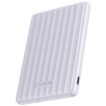 Akupank EcoFlow RAPID Mag, 5000 mAh, 7.5 - 20 W, violetne v.