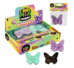 Sensoorne pigistatav m&auml;nguasi, komplekt Butterfly, (v&auml;rv/disain valitakse juhuslikult), 6 tk