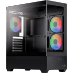 Arvuti korpus AeroCool P500D-G-BK-v1, must v.