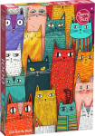 Pusle CherryPazzi Cats Rule The World, 70 cm x 50 cm, 1000 tk, mitmev&auml;rviline