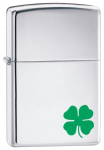Tulemasin Zippo Lighter 24007, h&otilde;be v./roheline v.