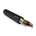 Kummikaabel Elpar H07RN-F, Eca, 5 x 4 mm&sup2;, 100 m