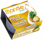 Kassi m&auml;rgtoit Monge Fruits, kanaliha/&otilde;un/puuviljad, 0.08 kg