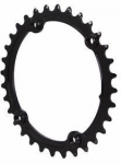 Hammasratas absoluteBLACK Oval Road, alumiinium, must