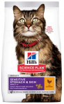 Kuiv kassitoit Hill's, kanaliha, 0.3 kg