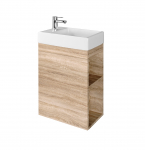 Vannitoakapp valamuga Domoletti, tamm v., 22 cm x 40.5 cm x 64 cm