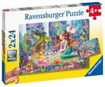 Pusle 2in1 Ravensburger Mermaids, 48 tk