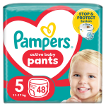 P&uuml;ksm&auml;hkmed Pampers Pants, 5 suurus, 11 - 17 kg, 48 tk
