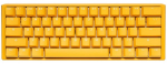Juhtmevaba m&auml;nguklaviatuur Ducky One 3 Yellow One 3 Yellow Cherry MX Clear, EN, kollane v.