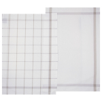 K&ouml;&ouml;gir&auml;tikute komplekt Atmosphera, valge v./hall v., 45 cm x 70 cm, 2 tk