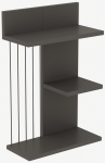 Seinariiul Kalune Design Kinik 854KLN1739, antratsiit v., 60 cm x 19 cm x 40 cm