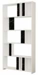 P&otilde;randariiul Kalune Design Lima Marble, valge v./must v., 180 cm x 90 cm x 20 cm