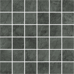 Mosaiik, kivimassi Cersanit Pietra DARK GREY OD443-008, 29.7 cm x 29.7 cm, hall v.
