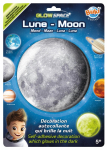 Kleebis Buki Glow Space Moon, hall
