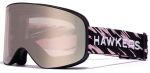 Suusa kaitseprillid Hawkers Artik Small, 97 mm, must/roosa