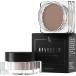 Geel-kreem kulmudele Nanobrow, 6 g, pruun v. medium brown
