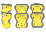 Kehakaitsmed Spokey Shield, L, kollane/hall