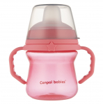 Tilaga tass Canpol Babies Spout FirstCup 56/614, 150 ml, 6+ kuud, plastik/silikoon, roosa
