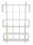 P&otilde;randariiul Kalune Design Bruti 875ZNA4510, kuldne v./valge v., 180 cm x 29.6 cm x 120 cm
