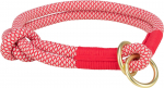 Kaelarihm koertele Trixie Soft Rope, punane v./beež v., 500 mm x 10 mm, L