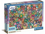 Pusle Clementoni Disney Emoji 39829, 50 cm x 70 cm, 1000 tk, mitmev&auml;rviline
