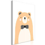 Reproduktsioon Artgeist Teddy Bear in Bow Tie, e-a-0148-b-a, 20 cm x 30 cm