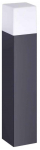 Vabalt seisev v&auml;lisvalgusti AZzardo Sorano 500 AZ4358, 40W, E27, IP54, must v./grafiit v., 8.5 cm x 50 cm