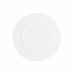 Taldrik prae Okko, 25.3 cm x 25.3 cm, valge