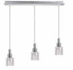 Valgusti lagi Candellux Lighting Rubik, G9, 3 x 40 W, kroom v.