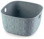 Hoiukorv, esemete hoidmiseks Curver Softex, 3 l, t&uuml;rkiissinine v., 19.4 x 19.4 x 11.1 cm