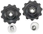 Tagumise k&auml;iguvahetaja rihmaratta komplekt Shimano SLX RD-M663 10-speed Y5XE98030, plastik/teras, h&otilde;be v./must v., 2 tk