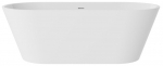 Vann, teisaldatav Besco Deeva, 180 cm x 80 cm x 58 cm, ovaalne, valge