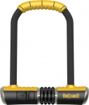 Lukk OnGuard Combo STD 8010C, must v./kollane v., 230 mm