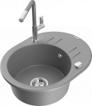 K&ouml;&ouml;givalamu koos kraaniga Mexen Kevin Flora, graniit, 58.6 cm x 45.8 cm x 19 cm, hall/kroom