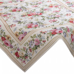 Laudlina ruudukujuline 4088, roheline/roosa/violetne, 100 x 100 cm