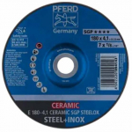 Lihvketas Pferd E180-4.1 Ceramic SGP Steelox, 180 mm x 22.23 mm